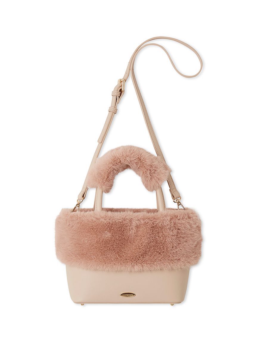 LILY BROWN「エコファーコンビマルチウェイトート」|トートバッグ|