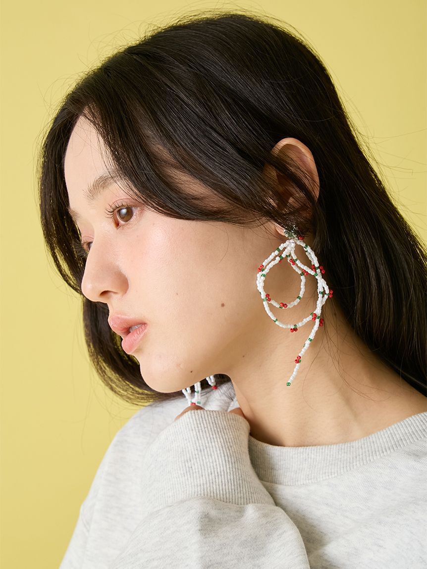 LILY BROWN「フルーツビーズピアス」|ピアス|