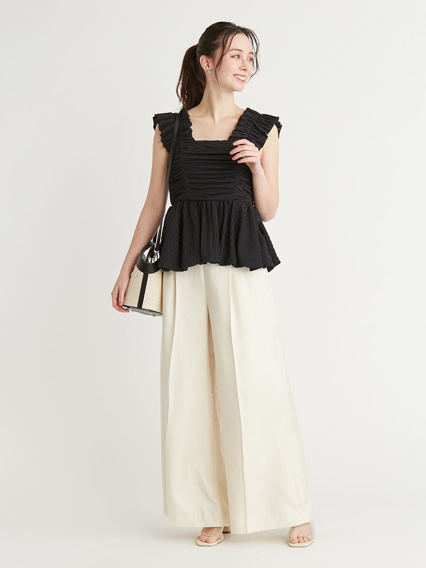 CELFORD「バルーンペプラムキャミブラウス」|シャツ・ブラウス|