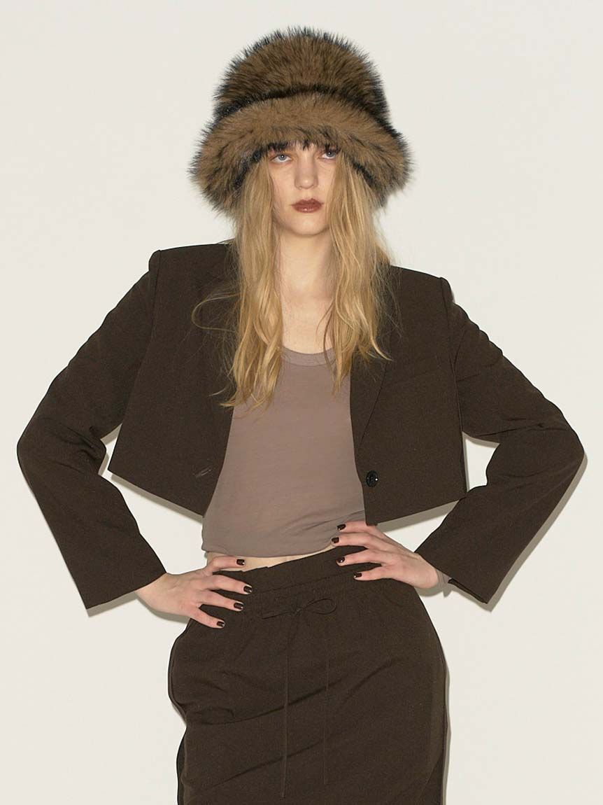 styling/「【セットアップ対応】ショートスーツジャケット」|テーラードジャケット|