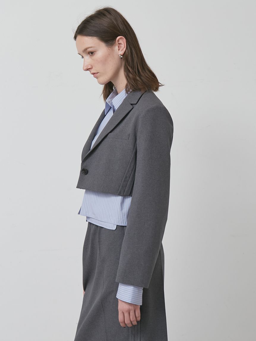 styling/「【セットアップ対応】ショートスーツジャケット」|テーラードジャケット|