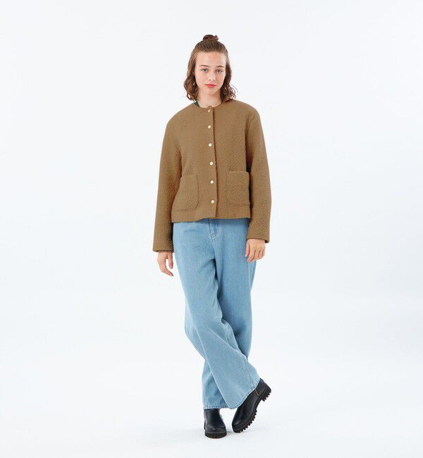 MACKINTOSH PHILOSOPHY「【HESSLE（ヘスル）】ノーカラーショートコート」|その他|