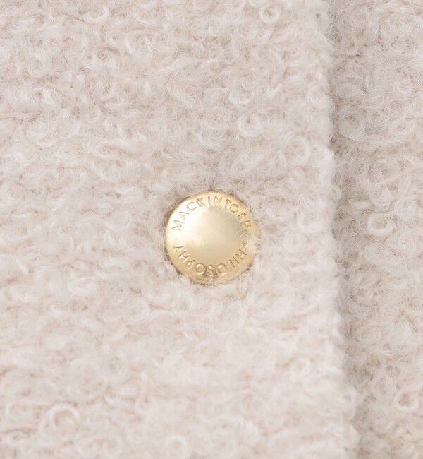 MACKINTOSH PHILOSOPHY「【HESSLE（ヘスル）】ノーカラーショートコート」|その他|