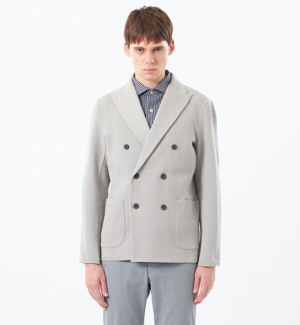 MACKINTOSH PHILOSOPHY「14Gカノコ調 ダブルニットジャケット」|その他|