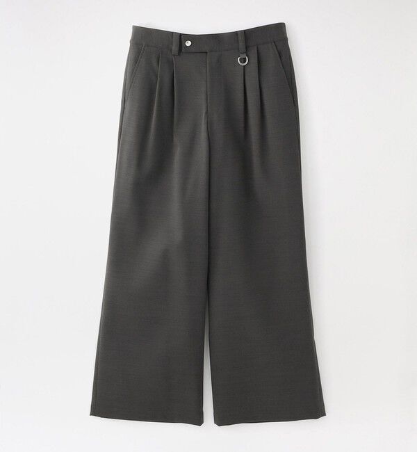  「ハードコーティング2タックバギーパンツ」|その他|グレー