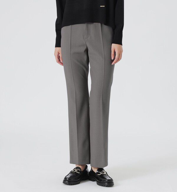  「バックスリットフレアパンツ」|スラックス|