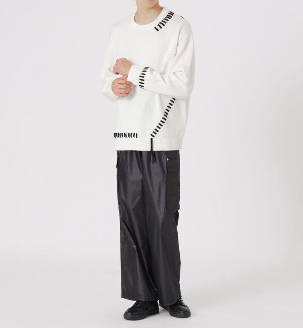  「【UNISEX】ポイントスレッドプルオーバー」|ニット・セーター|