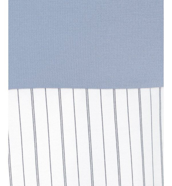 ikka「異素材切り替え裾ラウンドプルオーバー」|その他|