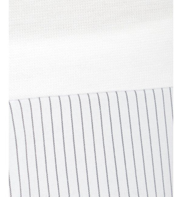 ikka「異素材切り替え裾ラウンドプルオーバー」|その他|