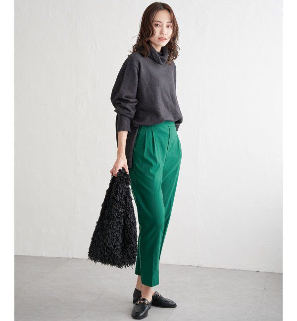 ikka「ワイドタートルネックニットプルオーバー」|プルオーバー|