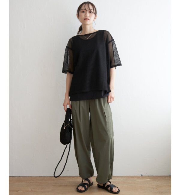 ikka「【2点セット】メッシュレイヤードアンサンブル」|その他|