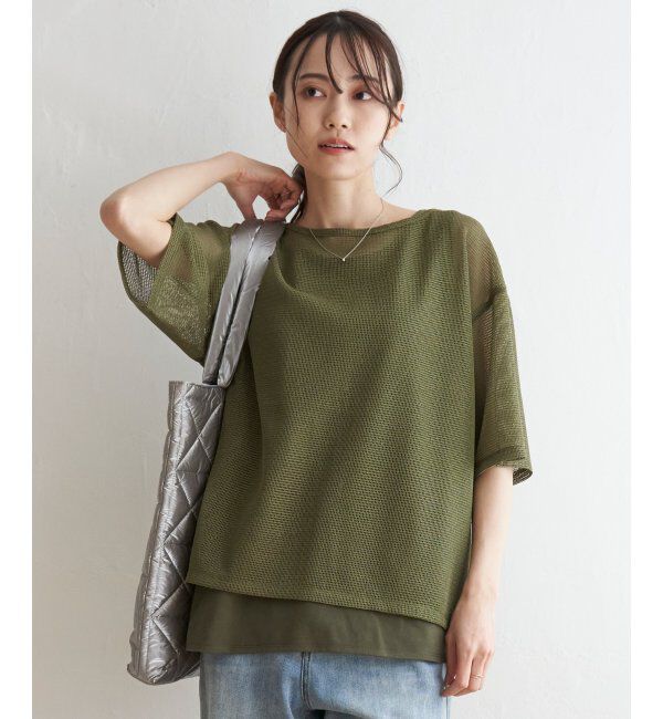 ikka「【2点セット】メッシュレイヤードアンサンブル」|その他|