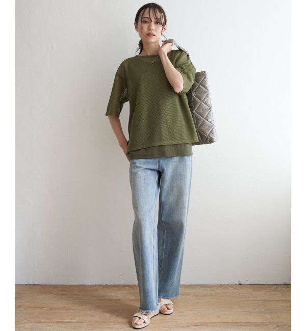 ikka「【2点セット】メッシュレイヤードアンサンブル」|その他|