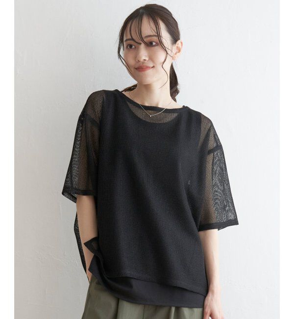 ikka「【2点セット】メッシュレイヤードアンサンブル」|その他|