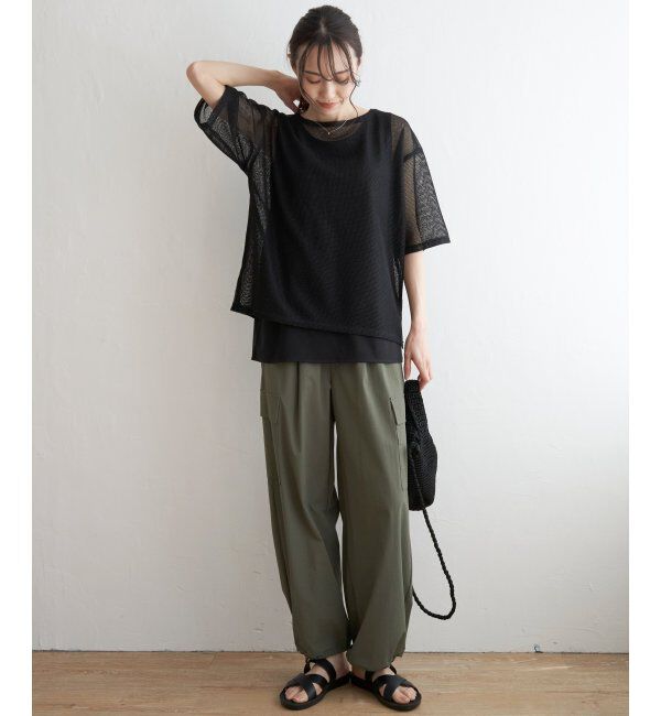 ikka「【2点セット】メッシュレイヤードアンサンブル」|その他|