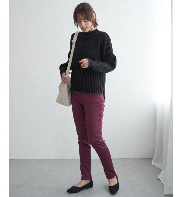 ikka「ボンディングスキニーパンツ」|その他|