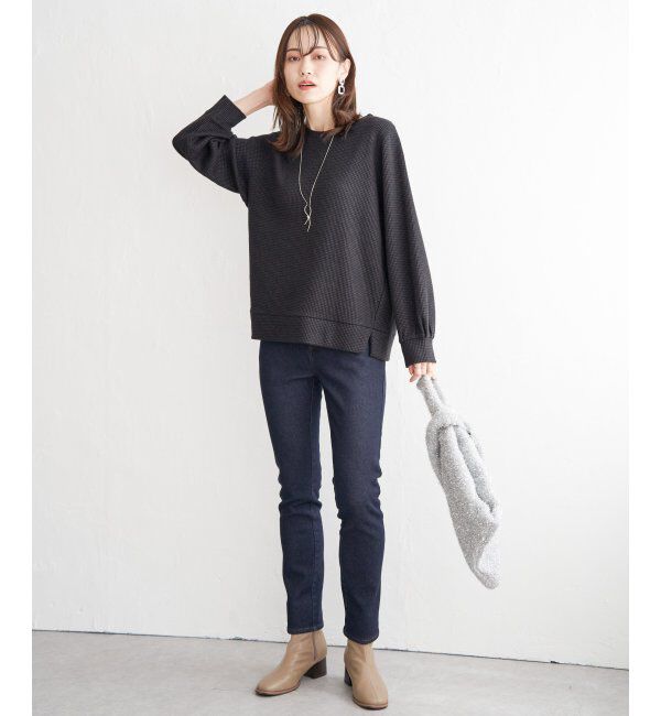 ikka「ボンディングスキニーパンツ」|その他|