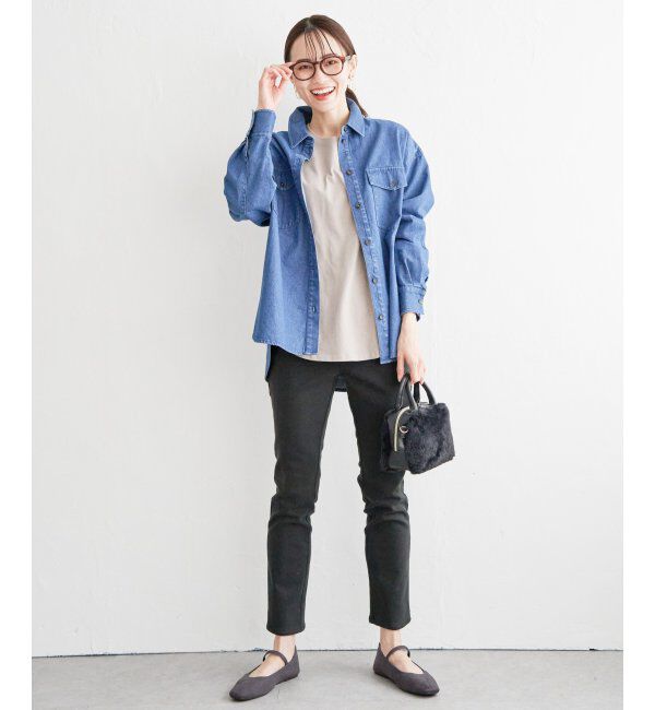 ikka「ボンディングスキニーパンツ」|その他|