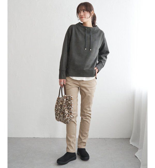 ikka「ボンディングスキニーパンツ」|その他|