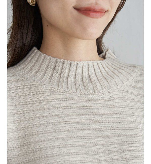 ikka「７Gワイドリブ切り替えプルオーバー」|プルオーバー|