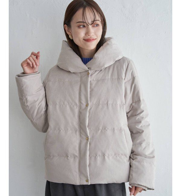 ikka「細コール洗えるダウンジャケット」|その他|