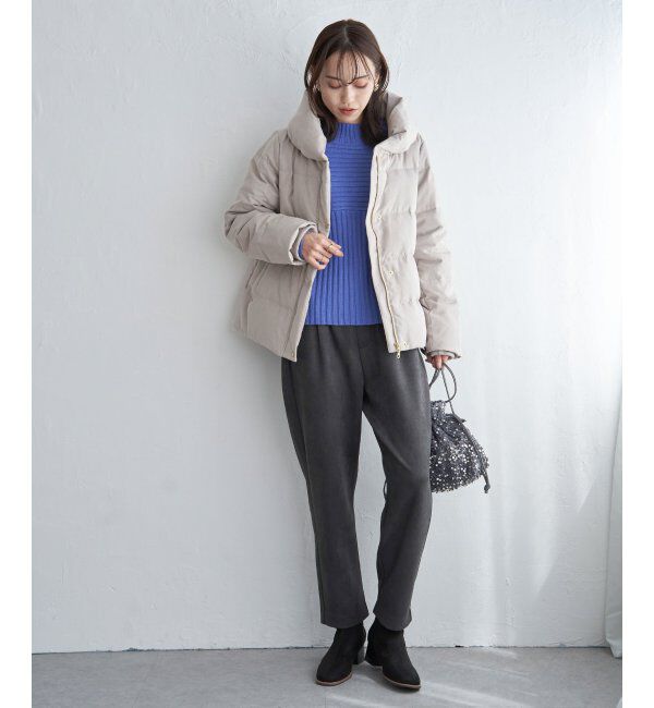 ikka「細コール洗えるダウンジャケット」|その他|