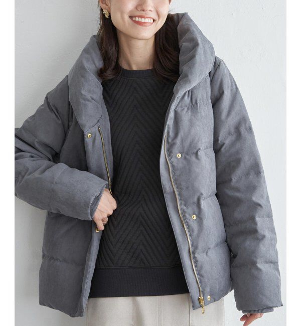 ikka「細コール洗えるダウンジャケット」|その他|