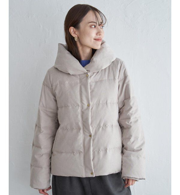 ikka「細コール洗えるダウンジャケット」|その他|