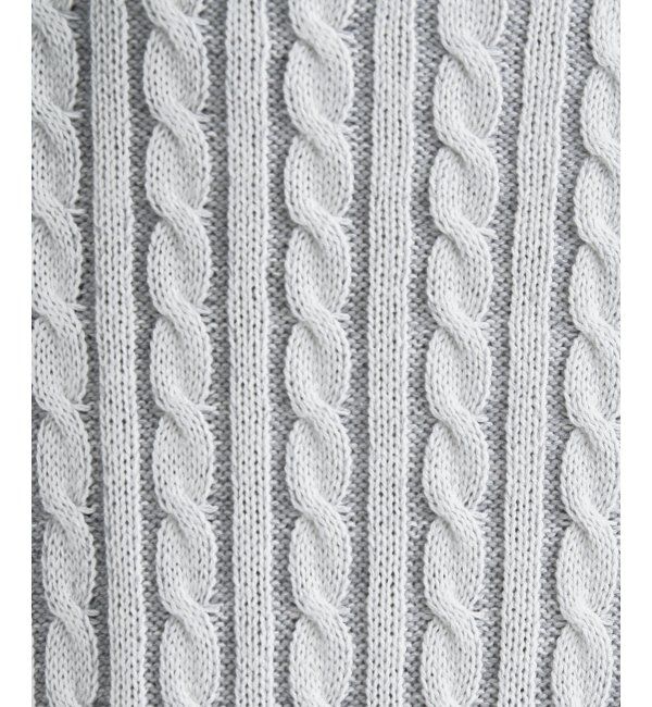 ikka「ケーブルニットプルオーバー」|プルオーバー|