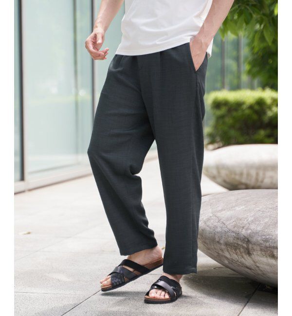 ikka「Reflax(R) ワイドイージーパンツ」|その他|