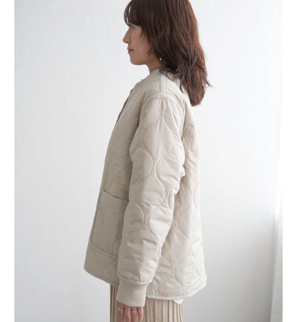 ikka「キルトファーリバーシブルブルゾン」|ブルゾン・スタジャン|