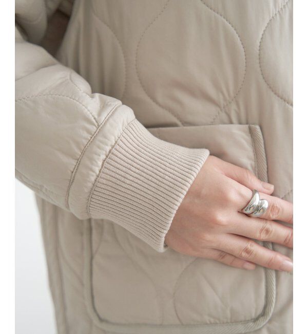 ikka「キルトファーリバーシブルブルゾン」|ブルゾン・スタジャン|