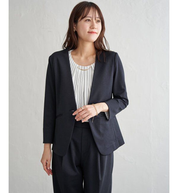 IKKA LOUNGE「【セットアップ対応】GOKU楽ワークポンチジャケット」|その他|ネイビーブルー