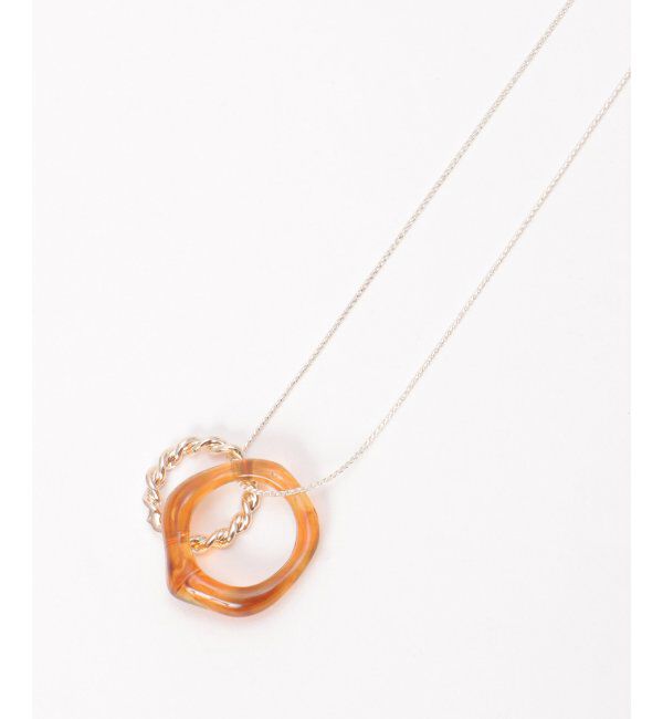 ikka「樹脂リングネックレス」|その他|