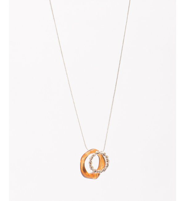 ikka「樹脂リングネックレス」|その他|