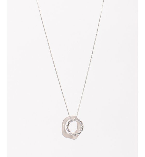 ikka「樹脂リングネックレス」|その他|