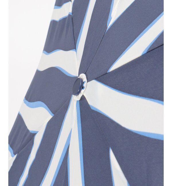 Lbc with Life「ニュアンスストライプ ミニ 雨傘 折りたたみ傘 晴雨兼用」|傘|