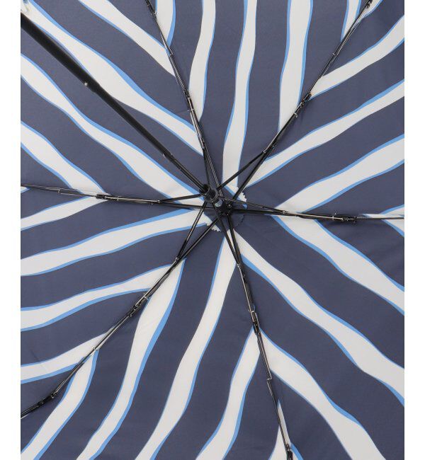Lbc with Life「ニュアンスストライプ ミニ 雨傘 折りたたみ傘 晴雨兼用」|傘|