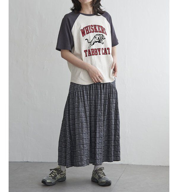 VENCE share style「WHISKERSラグランT」|Tシャツ・カットソー|