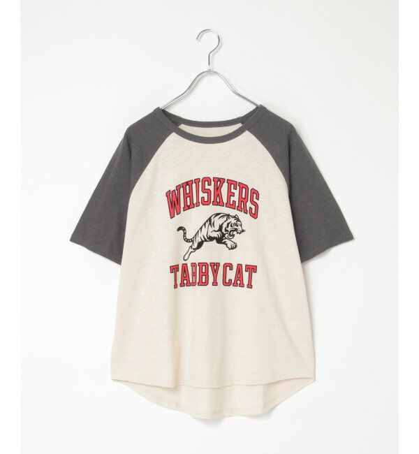 VENCE share style「WHISKERSラグランT」|Tシャツ・カットソー|