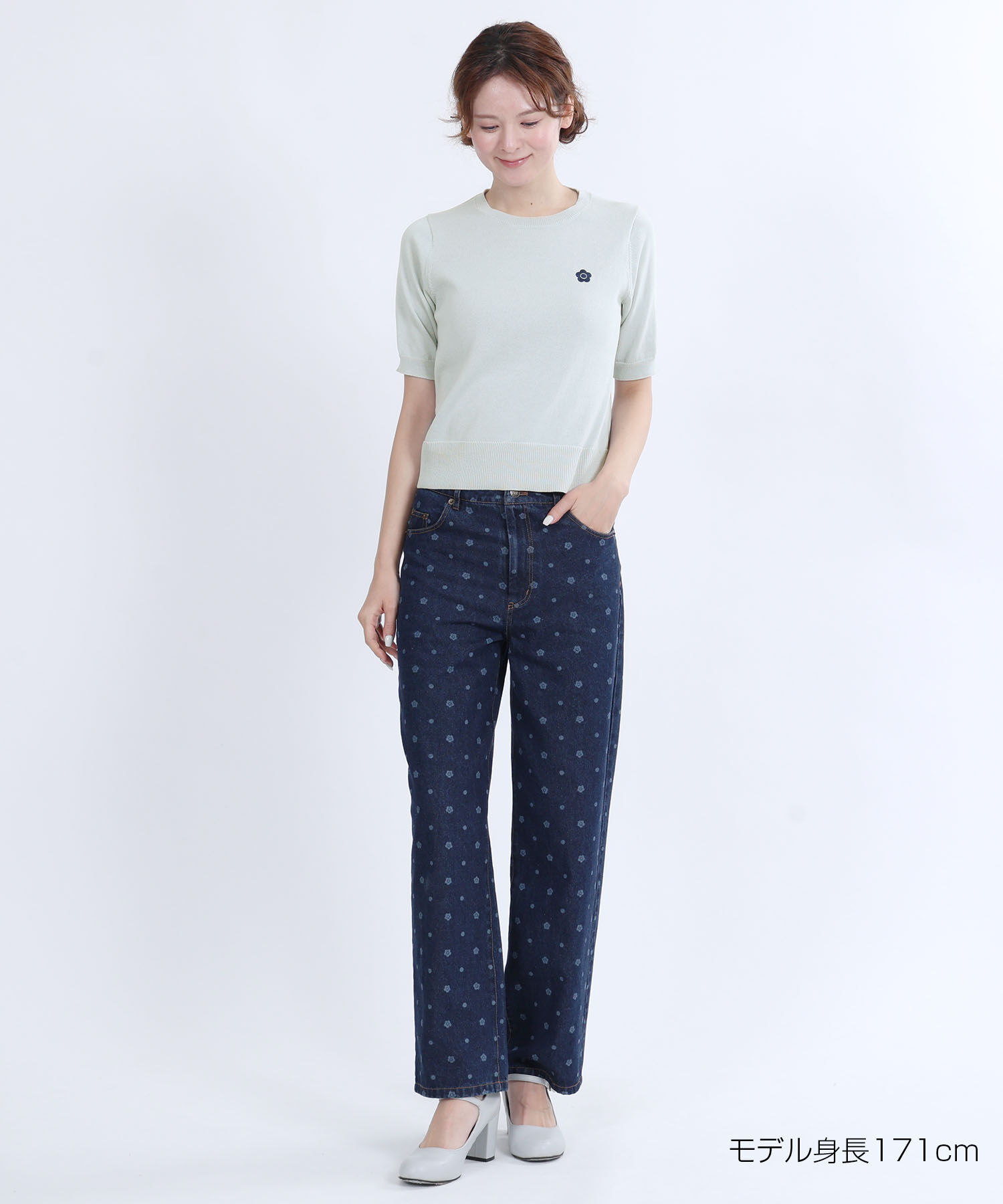 MARY QUANT「ゴールドボタン アンサンブル」|カーディガン|