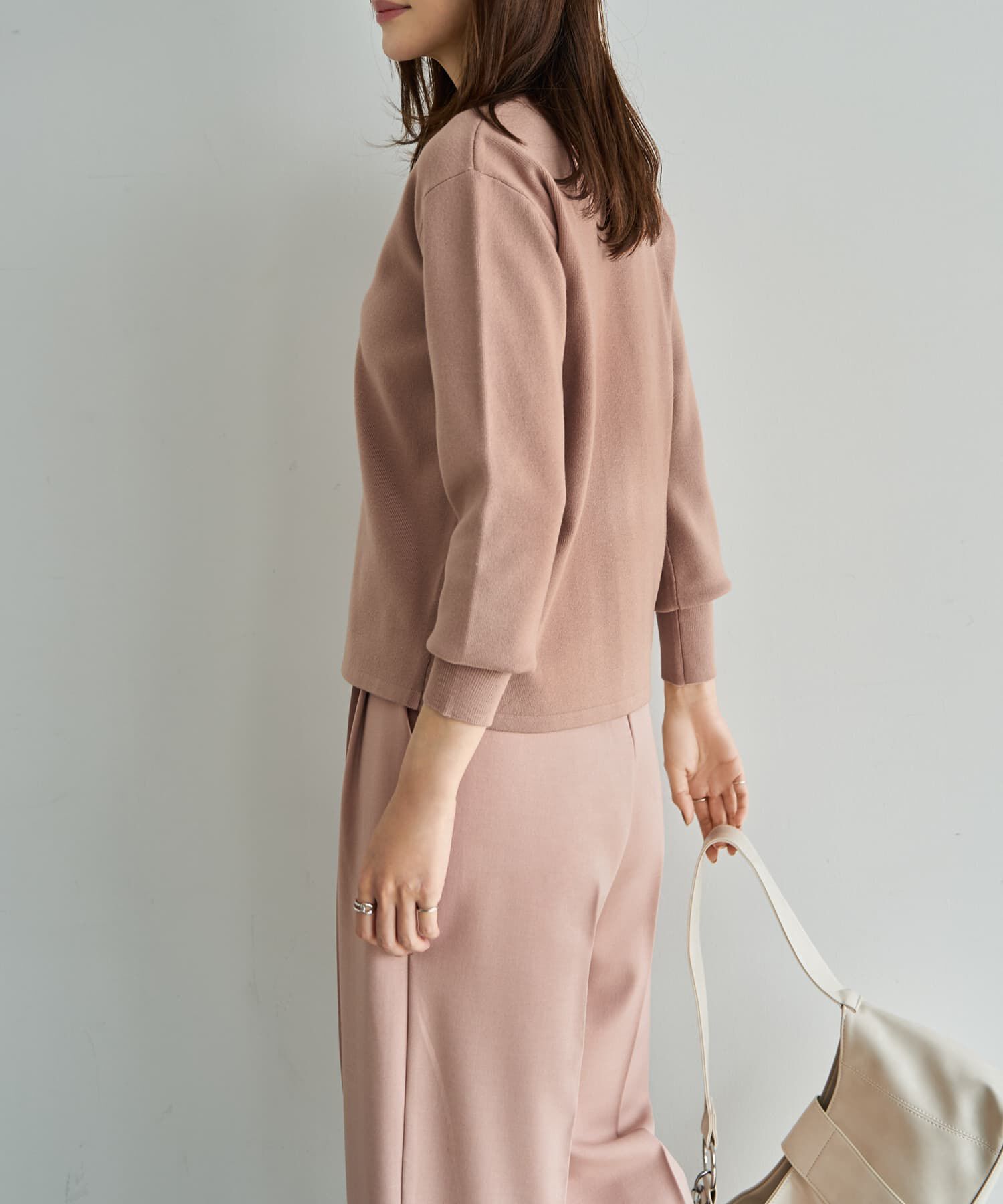 STYLE DELI「しっとりもっちりVネックカーディガンB」|ニット・セーター|