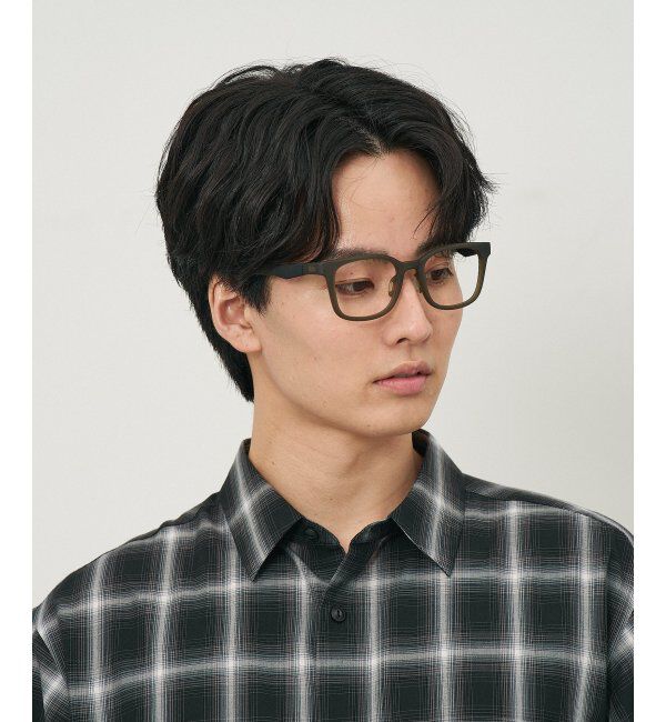  「ウェリントン型 メガネ【SNAP GRIP搭載】 スポーツ 運動用｜ズレ落ち防止｜伊達メガネ  レンズ交換券付」|メガネ|