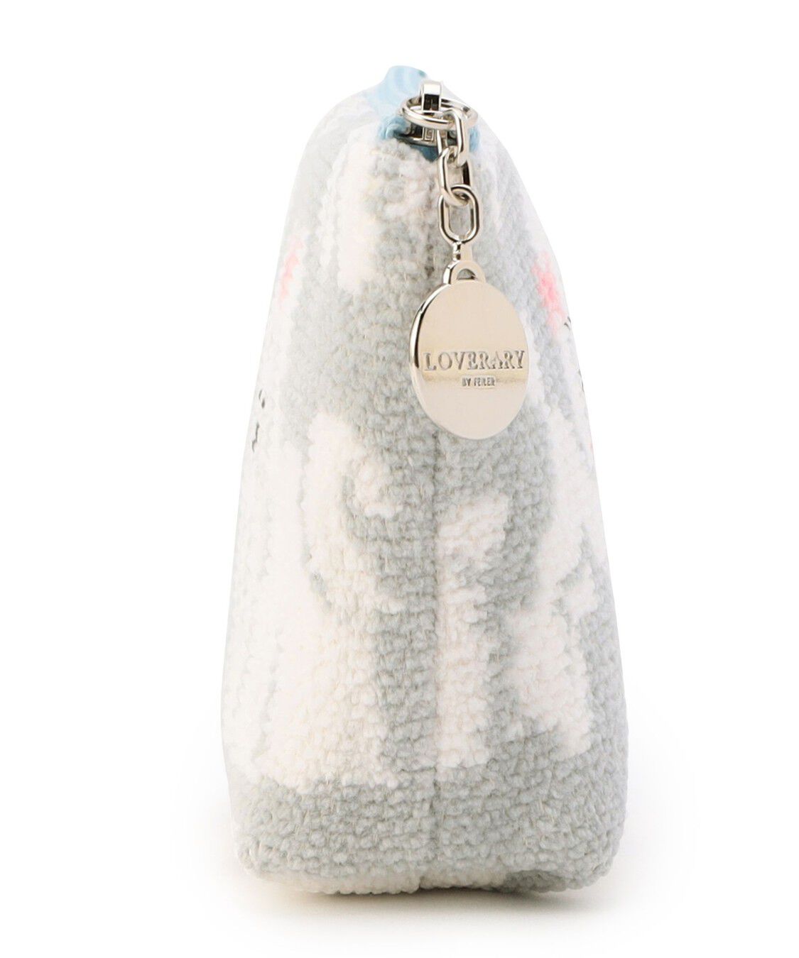 LOVERARY BY FEILER「モフモフワンチャン　舟型ポーチS　L/MWC-257363」|ポーチ|