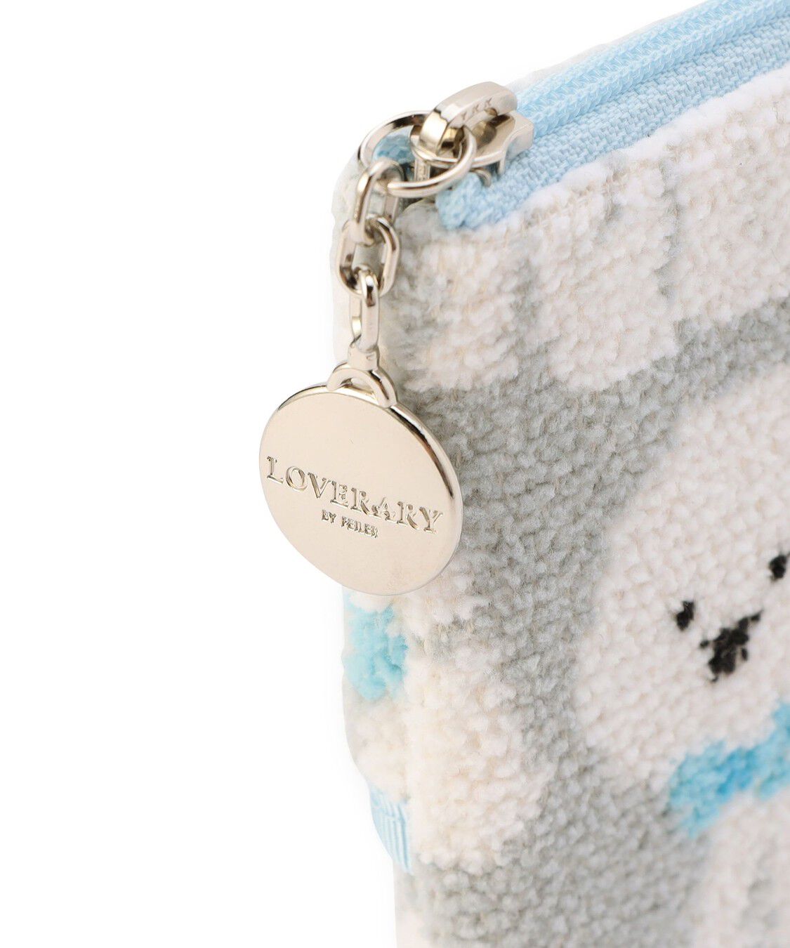 LOVERARY BY FEILER「モフモフワンチャン　ティッシュポーチ　L/MWC-257364」|ポーチ|