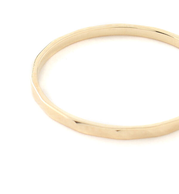 JUPITER「【K10】スリムリング/ゴールド」|リング|