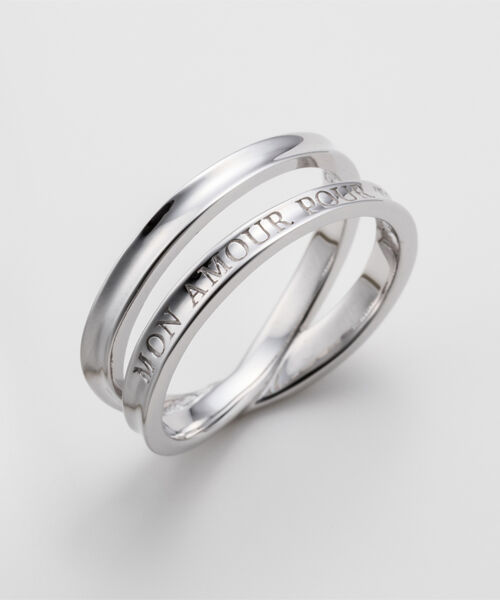 JUPITER「【SV925】メッセージリング/ペア」|リング|