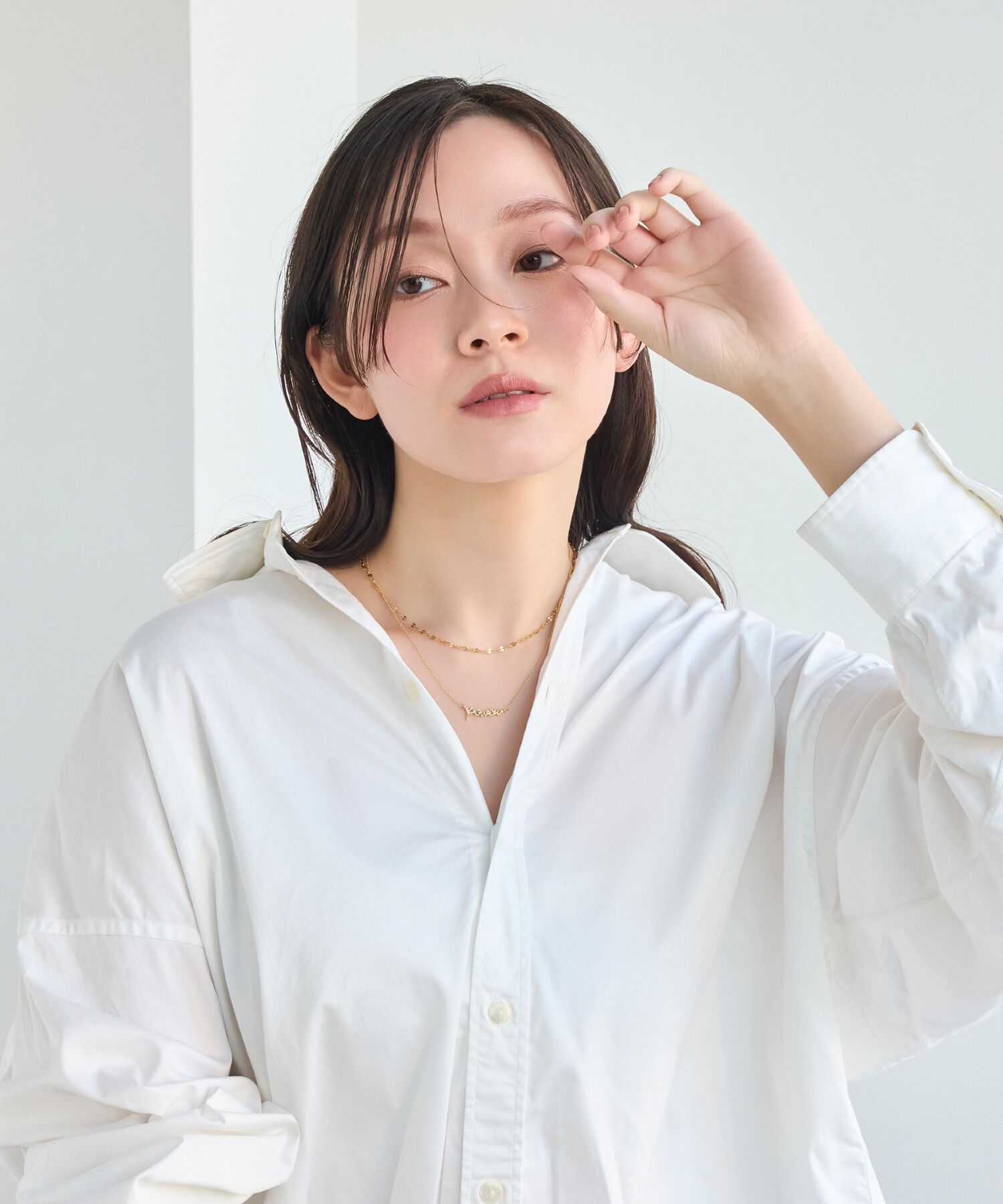 Phoebe「ラッキーレターネックレス(パワー)」|ネックレス|