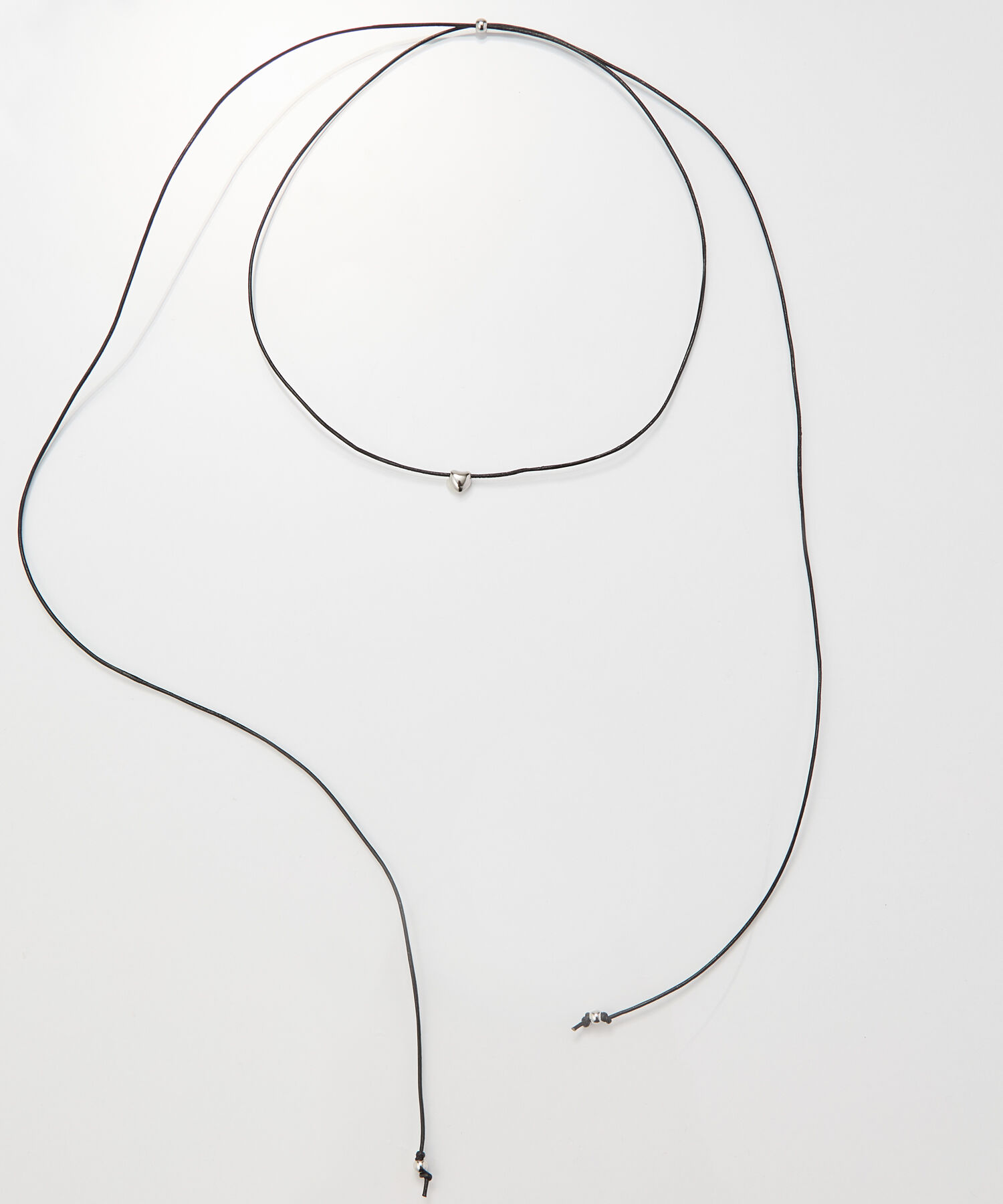 Phoebe「プランプハートコードチョーカーネックレス」|ネックレス|