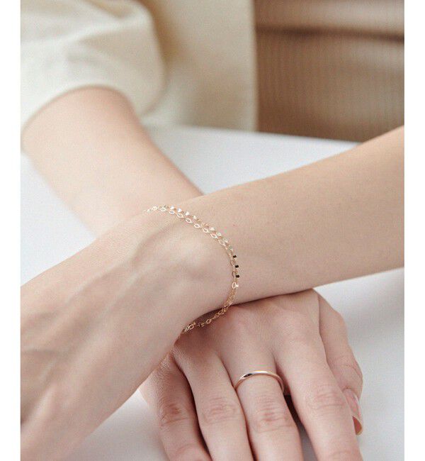 ete「[レイヤード] K10YG ブレスレット」|ブレスレット・バングル|